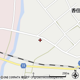 兵庫県美方郡香美町香住区訓谷392周辺の地図