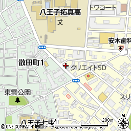富士森はり治療院周辺の地図