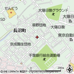 千葉県千葉市稲毛区長沼町293-37周辺の地図