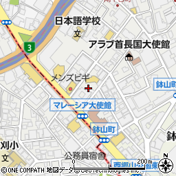 東京都渋谷区南平台町18周辺の地図