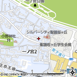 創価学会　桜ケ丘文化会館周辺の地図