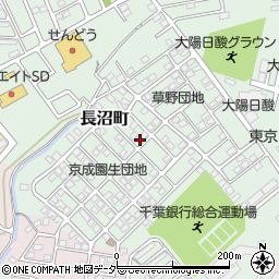 千葉県千葉市稲毛区長沼町293-94周辺の地図