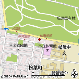 三楽園住宅団地３号棟周辺の地図