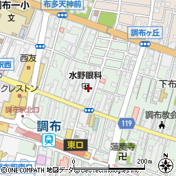 株式会社東都　調布店周辺の地図
