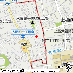 セボン成城周辺の地図