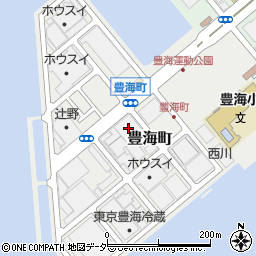 東京水産冷蔵豊海工場周辺の地図