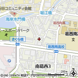 東京都江戸川区南葛西1丁目周辺の地図