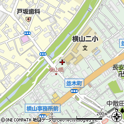 いなりもり保育園周辺の地図