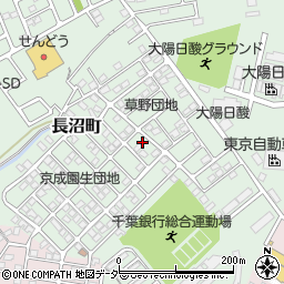 千葉県千葉市稲毛区長沼町293-73周辺の地図