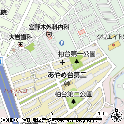 千葉県千葉市稲毛区柏台1-2周辺の地図