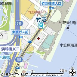 川崎重工業株式会社　東京本社周辺の地図