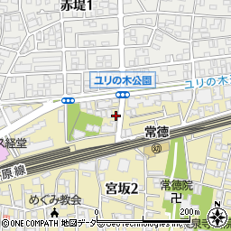 東京都世田谷区宮坂2丁目24-24周辺の地図