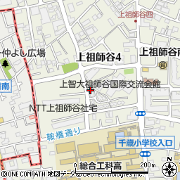上智大学祖師谷国際交流会館周辺の地図