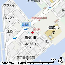 東京都中央区豊海町5周辺の地図