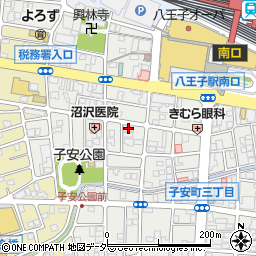 中村電気株式会社　八王子営業所周辺の地図