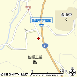 岐阜県下呂市金山町金山2719周辺の地図
