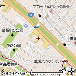 ＨｏｎｄａＣａｒｓ千葉幕張店周辺の地図