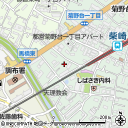 菊野台クリニック周辺の地図