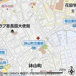 東京都渋谷区南平台町7周辺の地図