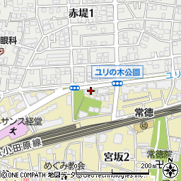 東京都世田谷区宮坂2丁目24-17周辺の地図