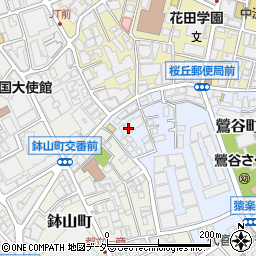 東京都渋谷区鶯谷町19周辺の地図