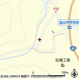 岐阜県下呂市金山町金山2733周辺の地図