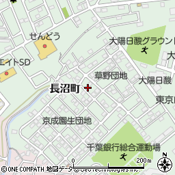 千葉県千葉市稲毛区長沼町293-82周辺の地図