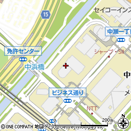 富士通幕張システムラボラトリ周辺の地図