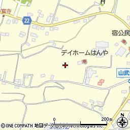千葉県山武市埴谷周辺の地図