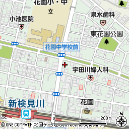 あすかリサイクルショップ新検見川店周辺の地図