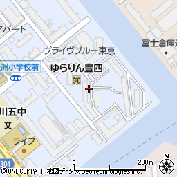 東京都江東区豊洲4丁目周辺の地図