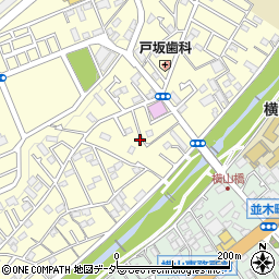 東京都八王子市長房町452-15周辺の地図