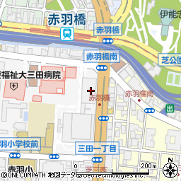 日本調剤三田薬局周辺の地図