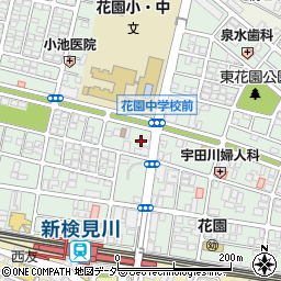 株式会社千葉興業銀行　検見川支店周辺の地図
