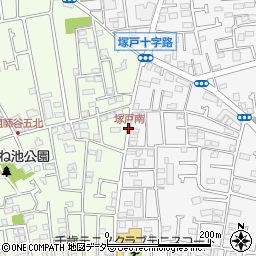 塚戸南周辺の地図