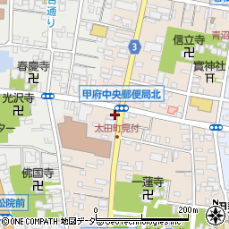 山梨県甲府市太田町6-5周辺の地図
