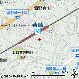 柴崎駅前郵便局 ＡＴＭ周辺の地図
