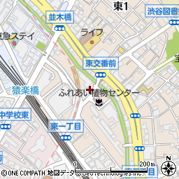 ＥＳＴ渋谷周辺の地図
