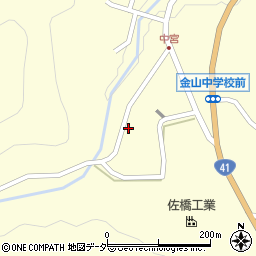 岐阜県下呂市金山町金山2738周辺の地図