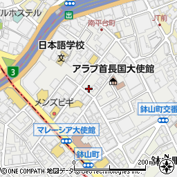 東京都渋谷区南平台町11-15周辺の地図