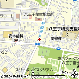 東京都八王子市台町周辺の地図