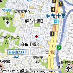 中野ダンススクール周辺の地図