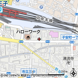 ホテルリブマックス八王子駅前周辺の地図