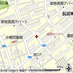 東京都八王子市長房町周辺の地図