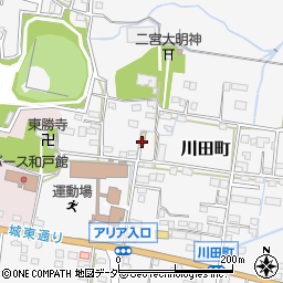 京稲周辺の地図