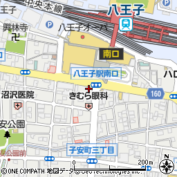 クリーニングルート南口駅前店周辺の地図