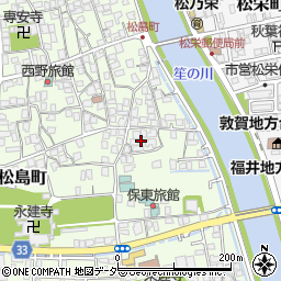 福井県敦賀市松島町5周辺の地図