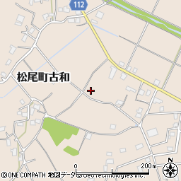 千葉県山武市松尾町古和周辺の地図