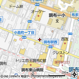 ＮＯＶＡ調布駅前校周辺の地図