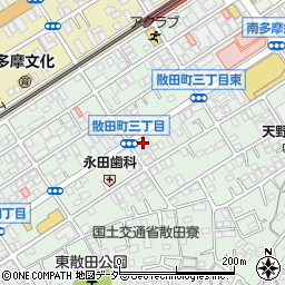 タンノ生地店周辺の地図